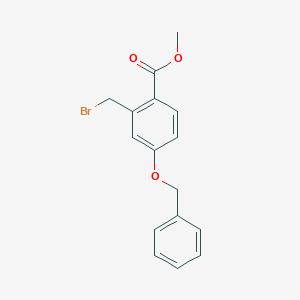 Methyl 4-(benzyloxy)-2-(bromomethyl)benzoate