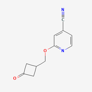 2-((3-Oxocyclobutyl)methoxy)isonicotinonitrile