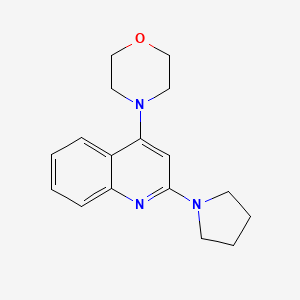 4-(2-(Pyrrolidin-1-yl)quinolin-4-yl)morpholine