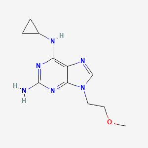 N6-Cyclopropyl-9-(2-methoxyethyl)-9H-purine-2,6-diamine