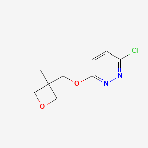 3-Chloro-6-((3-ethyloxetan-3-yl)methoxy)pyridazine