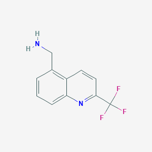 [2-(Trifluoromethyl)quinolin-5-YL]methylamine