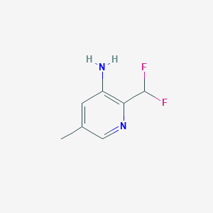 2-(Difluoromethyl)-5-methylpyridin-3-amine