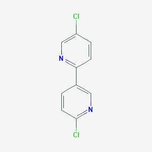 molecular formula C10H6Cl2N2 B14864285 5,6'-Dichloro-[2,3']bipyridine 