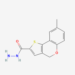 8-Methyl-4H-thieno[3,2-c]chromene-2-carbohydrazide