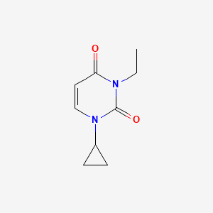 1-cyclopropyl-3-ethylpyrimidine-2,4(1H,3H)-dione