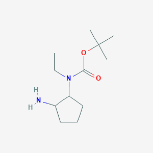 Tert-butyl (2-aminocyclopentyl)(ethyl)carbamate