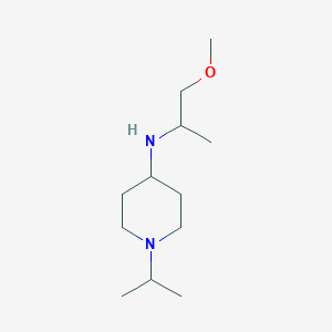 B1486444 N-(1-methoxypropan-2-yl)-1-(propan-2-yl)piperidin-4-amine CAS No. 1019530-55-2