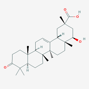 22-Hydroxy-3-oxoolean-12-en-29-oic acid