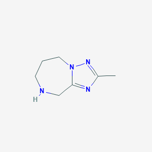 2-Methyl-6,7,8,9-tetrahydro-5H-[1,2,4]triazolo[1,5-A][1,4]diazepine