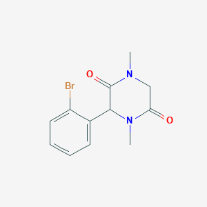 3-(2-Bromophenyl)-1,4-dimethylpiperazine-2,5-dione