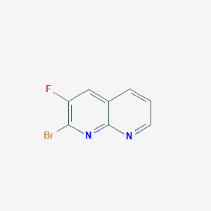 2-Bromo-3-fluoro-1,8-naphthyridine