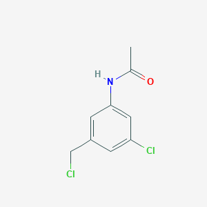 N-(3-Chloro-5-(chloromethyl)phenyl)acetamide