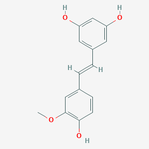molecular formula C15H14O4 B148646 Isorhapontigenin CAS No. 32507-66-7