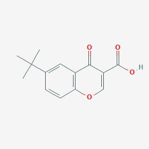 6-tert-Butyl-4-oxo-4H-chromene-3-carboxylic acid