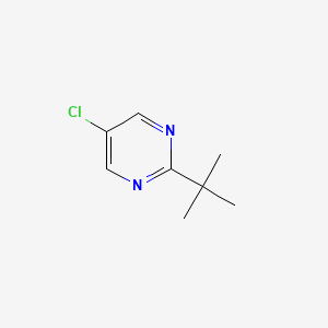 molecular formula C8H11ClN2 B14864664 2-Tert-butyl-5-chloropyrimidine 