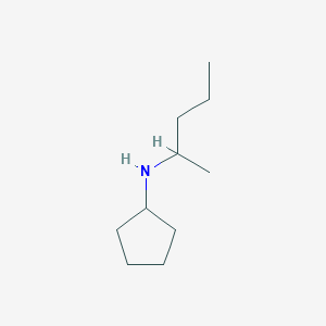 molecular formula C10H21N B1486470 N-pentan-2-ylcyclopentanamine CAS No. 1019580-55-2