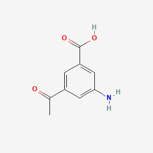 3-Acetyl-5-aminobenzoic acid