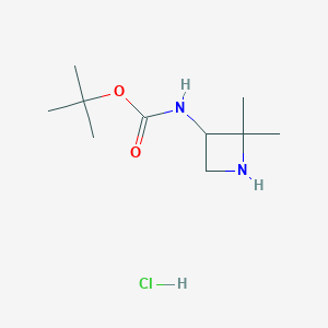 tert-Butyl (2,2-dimethylazetidin-3-yl)carbamate hydrochloride