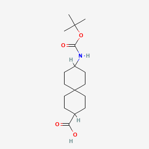 9-(Boc-amino)-spiro[5.5]undecane-3-carboxylic Acid