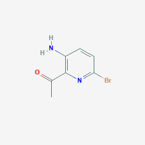 1-(3-Amino-6-bromopyridin-2-YL)ethanone