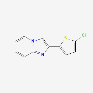 2-(5-Chlorothiophen-2-yl)imidazo[1,2-a]pyridine