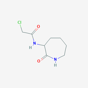 2-chloro-N-(2-oxoazepan-3-yl)acetamide