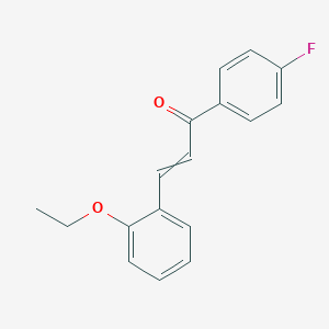 3-(2-Ethoxyphenyl)-1-(4-fluorophenyl)prop-2-en-1-one