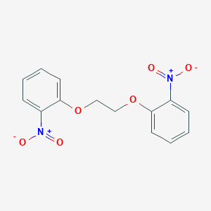 molecular formula C14H12N2O6 B014865 1,2-双(2-硝基苯氧基)乙烷 CAS No. 51661-19-9
