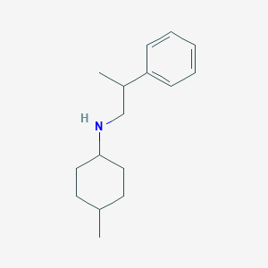 B1486508 4-methyl-N-(2-phenylpropyl)cyclohexan-1-amine CAS No. 1152492-87-9