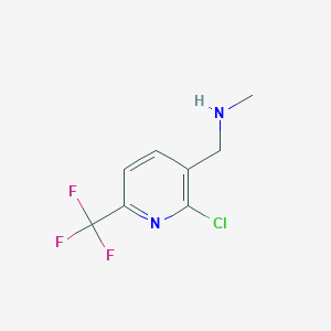 (2-Chloro-6-trifluoromethyl-pyridin-3-ylmethyl)-methyl-amine