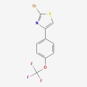 2-Bromo-4-(4-trifluoromethoxy-phenyl)-thiazole