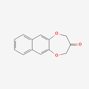 molecular formula C13H10O3 B14865159 2H-naphtho[2,3-b][1,4]dioxepin-3(4H)-one 