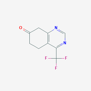 4-(Trifluoromethyl)-5,8-dihydroquinazolin-7(6H)-one