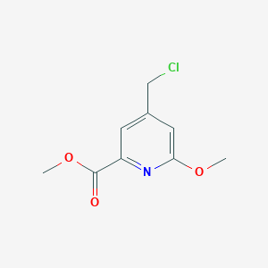 Methyl 4-(chloromethyl)-6-methoxypyridine-2-carboxylate