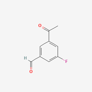 3-Acetyl-5-fluorobenzaldehyde