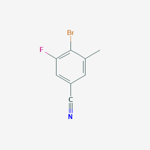 4-Bromo-3-fluoro-5-methylbenzonitrile