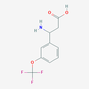 3-Amino-3-(3-trifluoromethoxy-phenyl)-propionic acid