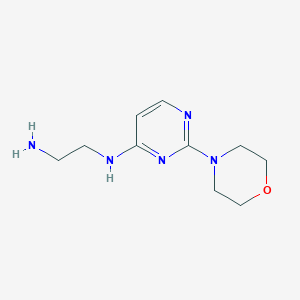 N1-(2-morpholinopyrimidin-4-yl)ethane-1,2-diamine