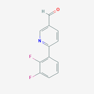 6-(2,3-Difluorophenyl)nicotinaldehyde