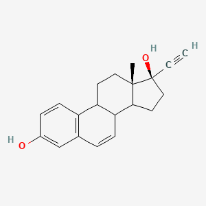 (13S,17R)-17-ethynyl-13-methyl-9,11,12,14,15,16-hexahydro-8H-cyclopenta[a]phenanthrene-3,17-diol