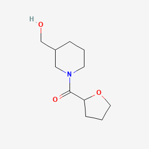 [1-(Oxolane-2-carbonyl)piperidin-3-yl]methanol