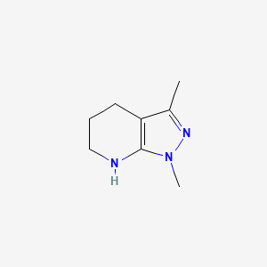 1,3-dimethyl-4,5,6,7-tetrahydro-1H-pyrazolo[3,4-b]pyridine