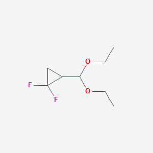 2-(Diethoxymethyl)-1,1-difluorocyclopropane