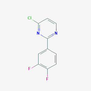 4-Chloro-2-(3,4-difluorophenyl)pyrimidine