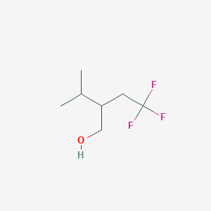 4,4,4-Trifluoro-2-isopropylbutan-1-ol