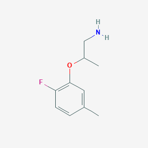 2-(2-Fluoro-5-methyl-phenoxy)-propylamine