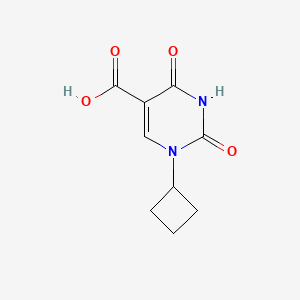 1-Cyclobutyl-2,4-dioxo-1,2,3,4-tetrahydropyrimidine-5-carboxylic acid