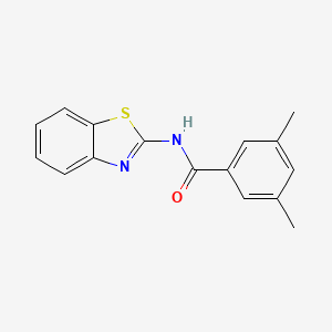 N-(1,3-benzothiazol-2-yl)-3,5-dimethylbenzamide