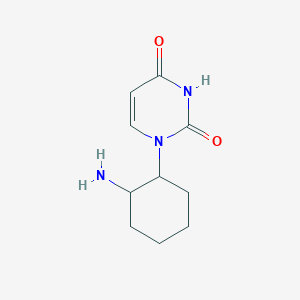 1-(2-aminocyclohexyl)pyrimidine-2,4(1H,3H)-dione